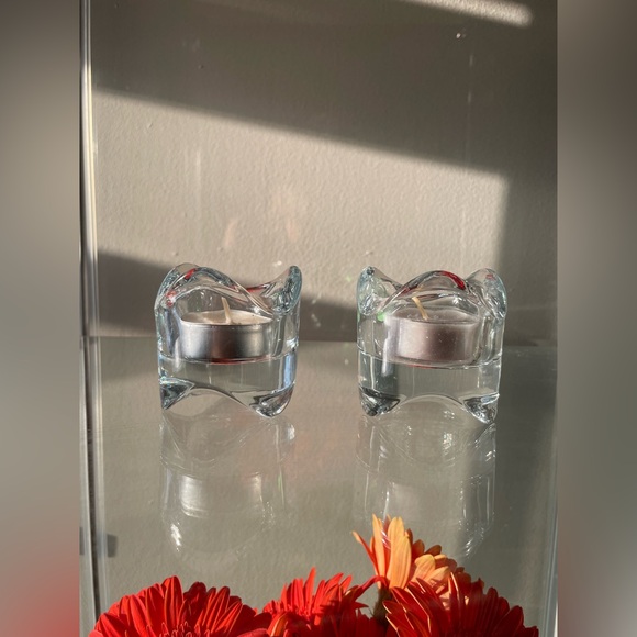 Glass Candle Holders - Picture 1 of 12
